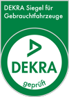 DEKRA Siegel für GEbrauchtwagenfahrzeuge